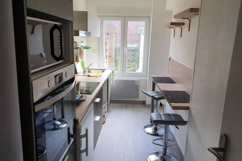 Appartement Avec Jardin Hyper Entre Valenciennes Exterior foto